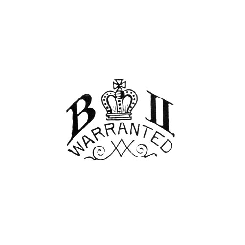 B II
[Crown]
Warranted (H. Muhrs Sons)