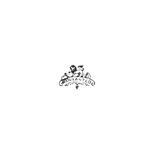 [Lion]
Warranted (H. Muhrs Sons)