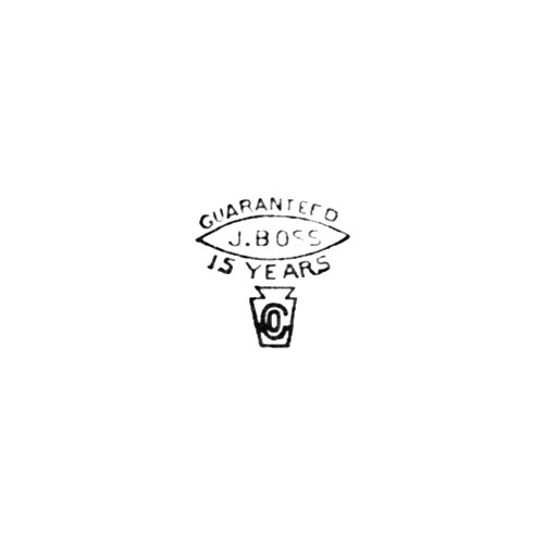 J. Boss
Guaranteed
15 Years (Keystone Watch Case Co.)