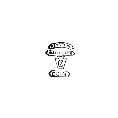 Keystone
Watch Case
[Keystone Logo]
Coin (Keystone Watch Case Co.)