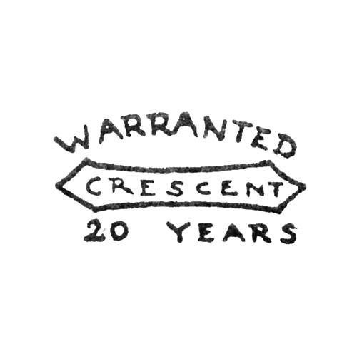 Crescent
Warranted
20 Years (Keystone Watch Case Co.)
