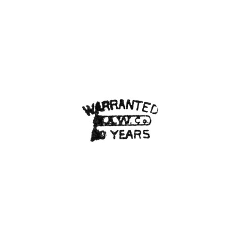 N.A.W.Co.
Warranted
10 Yrs (North American Watch Co.)