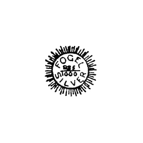 Fogel
Silver
Fine
1000
[Sun] (R.R. Fogel & Co.)