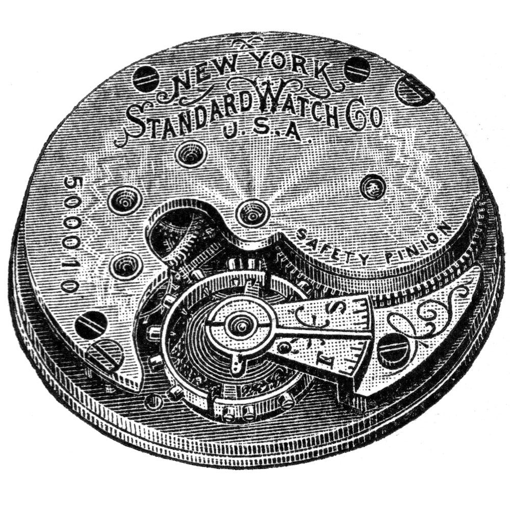 New York Standard Grade 48 Pocket Watch