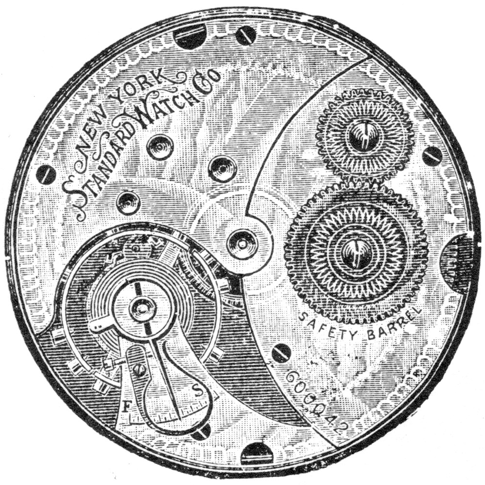 New York Standard Grade Unknown Production Pocket Watch
