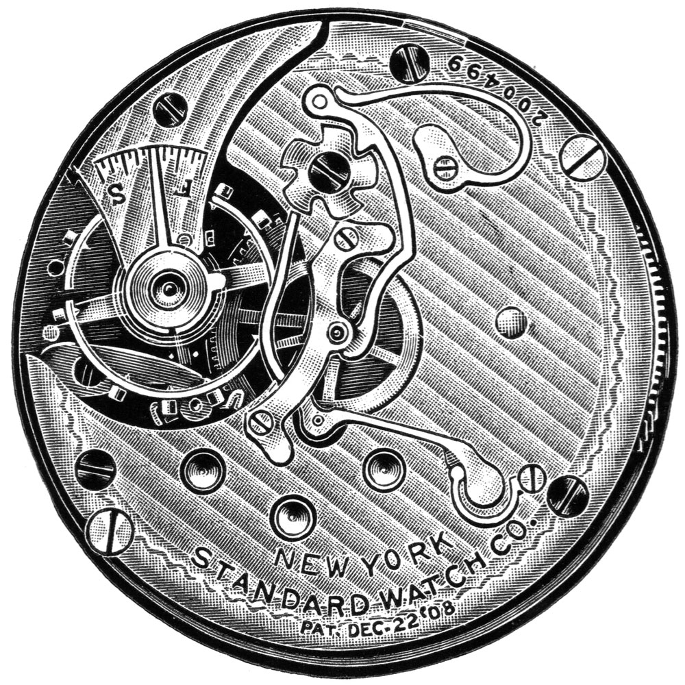 New York Standard Grade 164 Pocket Watch