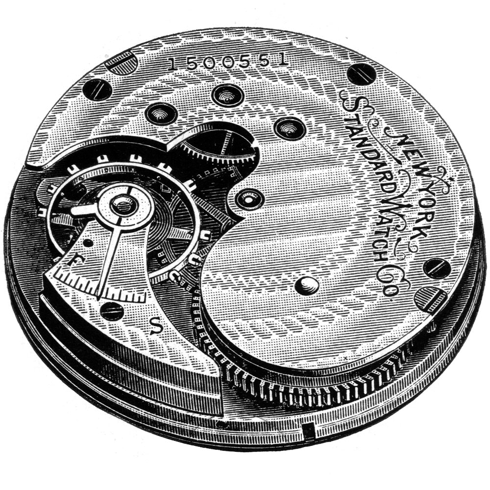 New York Standard Grade 60 Pocket Watch