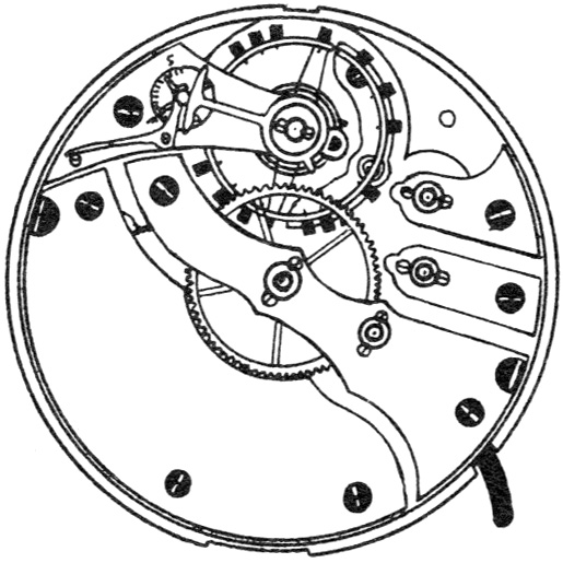 Hampden Watch Co. Grade Wm. McKinley Pocket Watch
