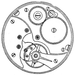 Illinois Watch Co. Grade 805 Pocket Watch