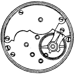 Rockford Watch Co. Grade 825 Pocket Watch