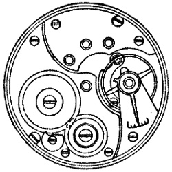 Rockford Watch Co. Grade 605 Pocket Watch