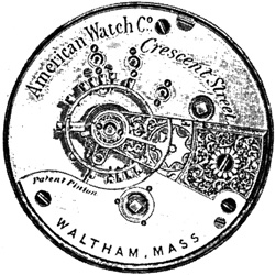American Waltham Watch Co. Grade Crescent St. Pocket Watch