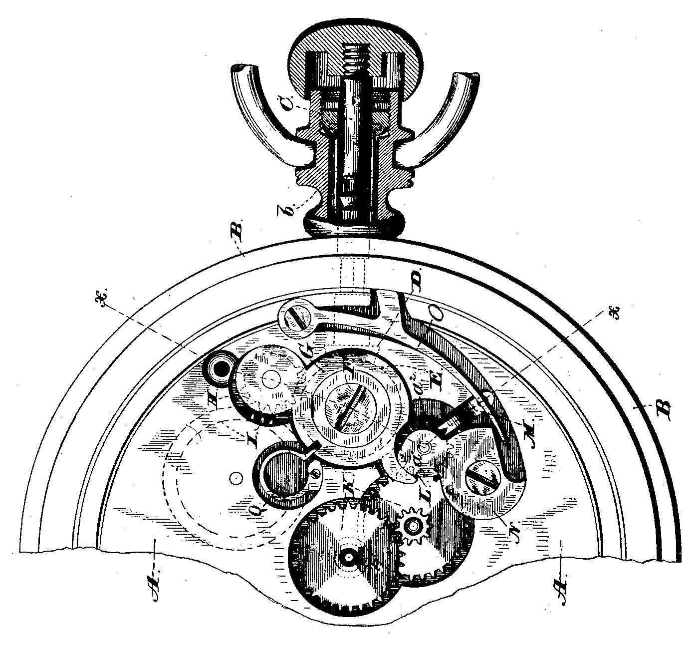 Setting Mechanism Patent Diagram A
