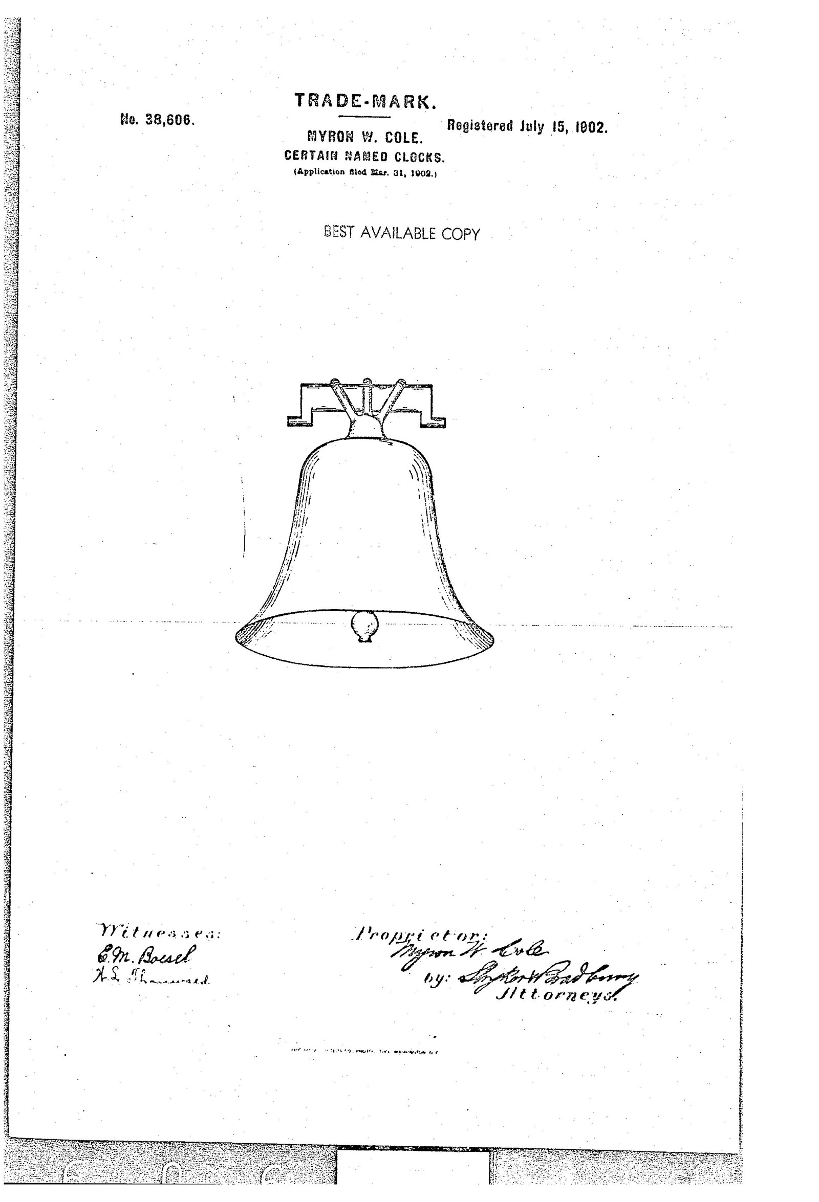 Clock -Bell-