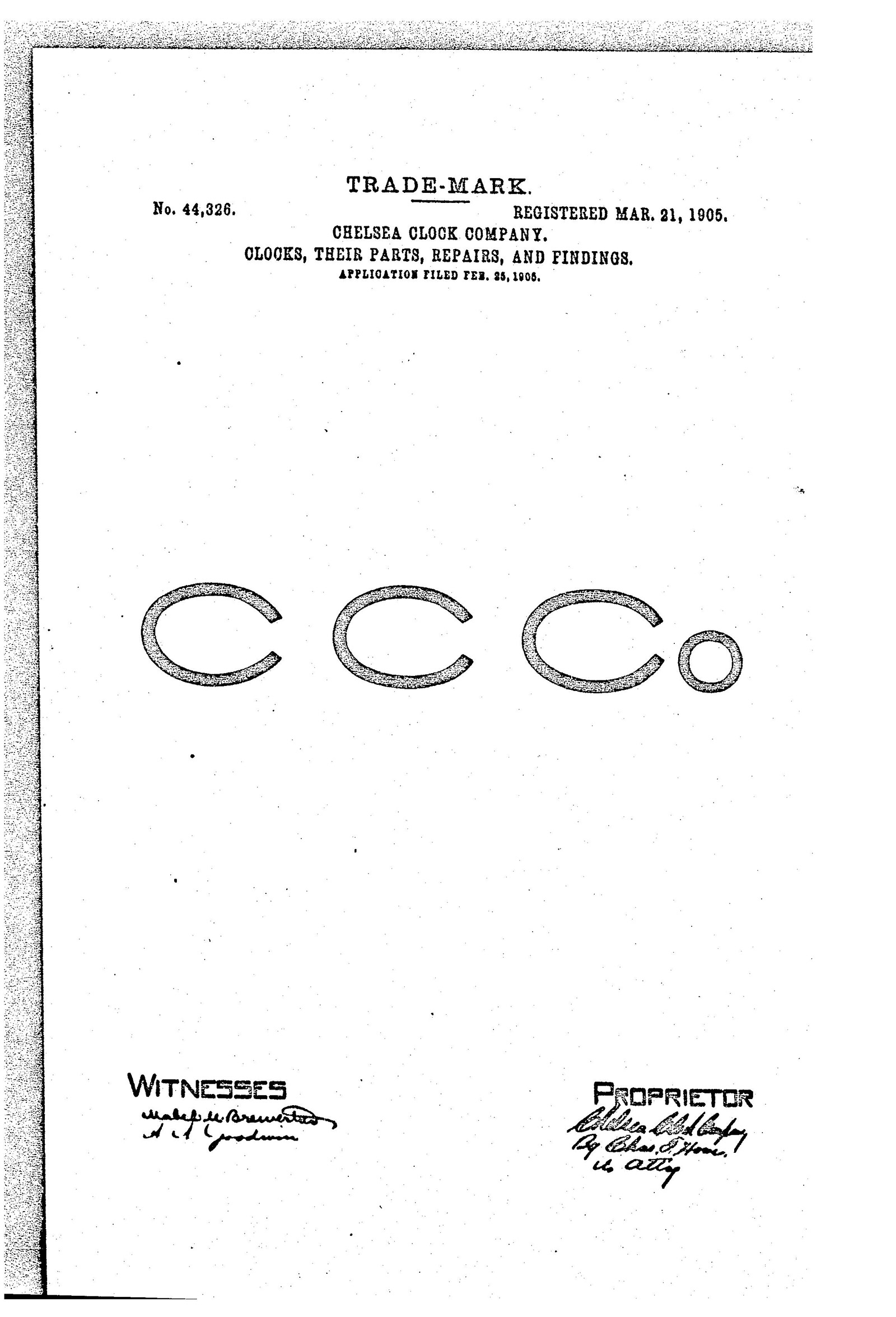 Clock C C Co