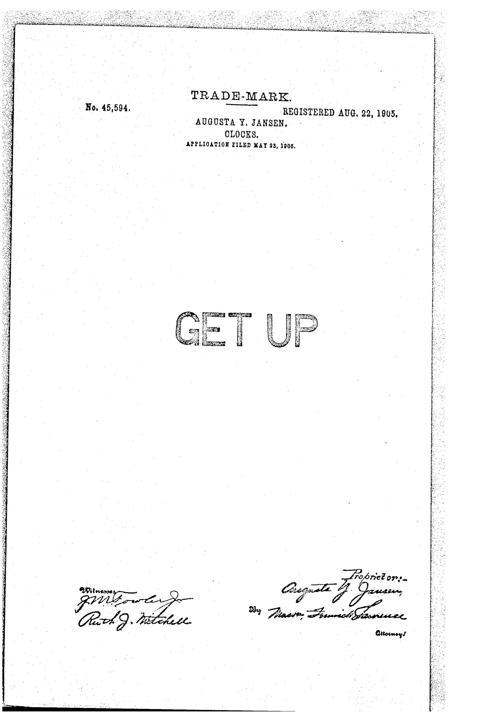 Clock Get Up