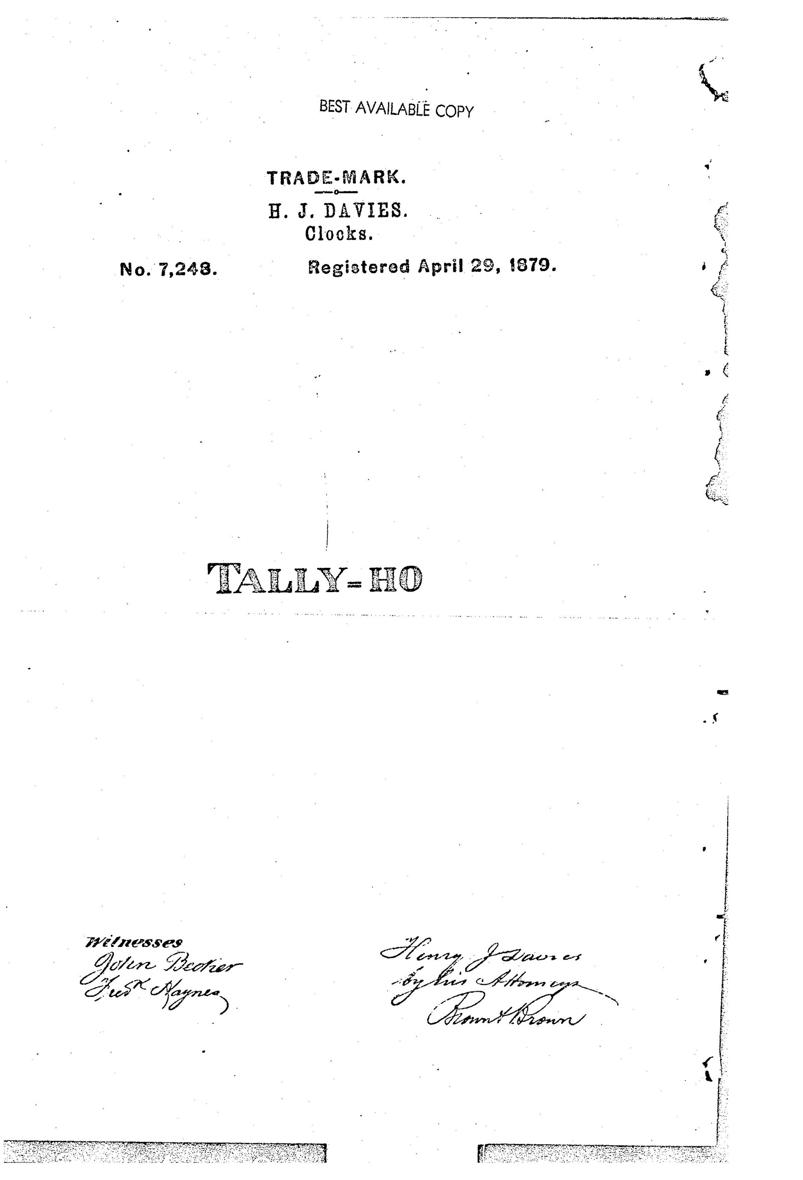 Tally-Ho