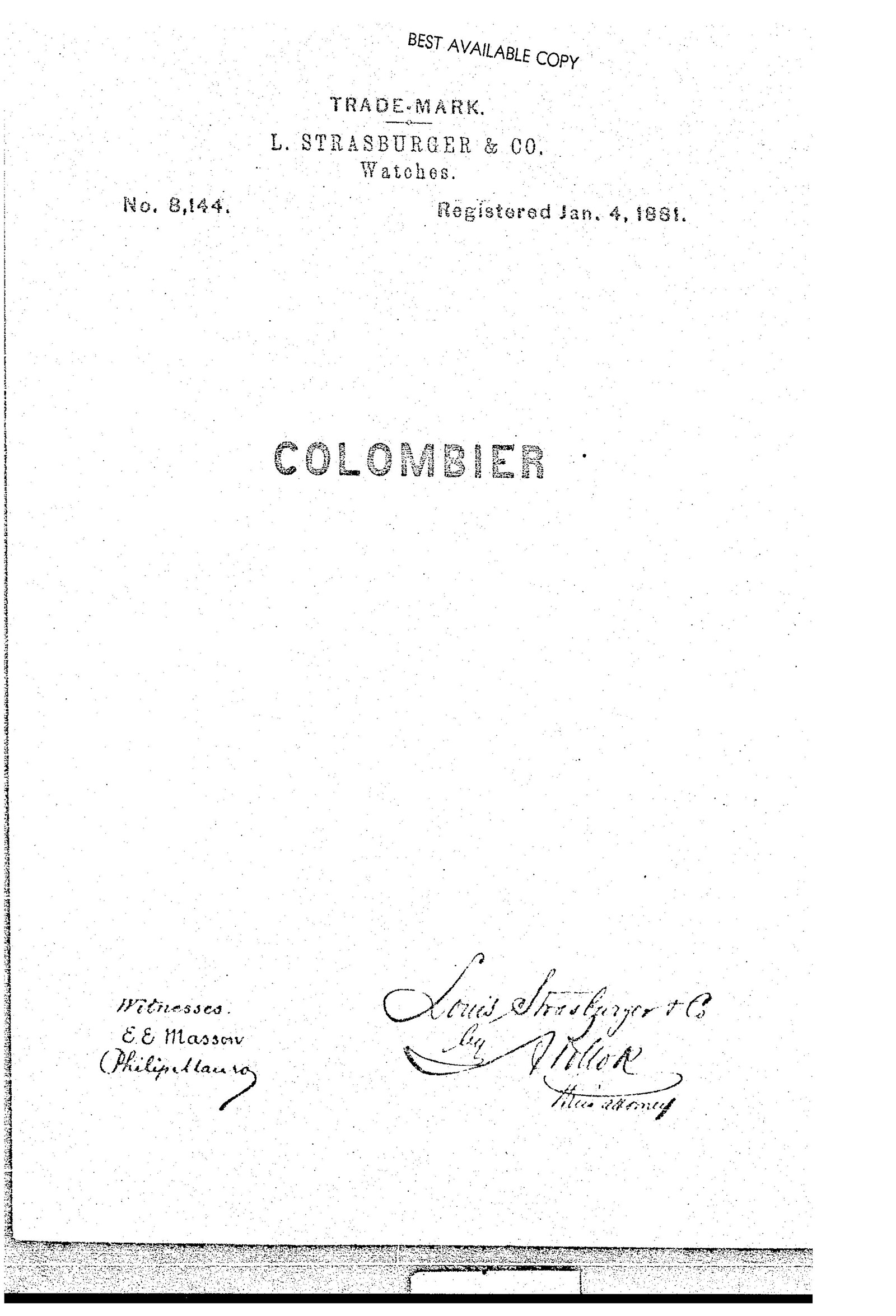 Watch Colombier